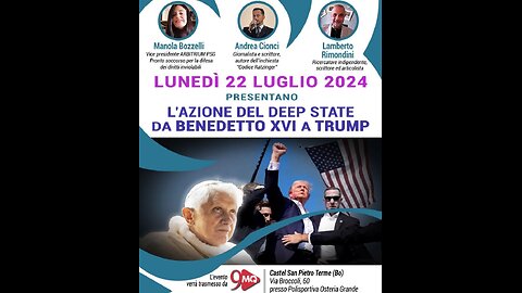 Osteria Grande 22.07.2024 - Andrea Cionci in audio