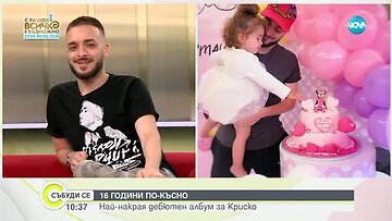 16 години по късно Излиза дебютният албум на Криско