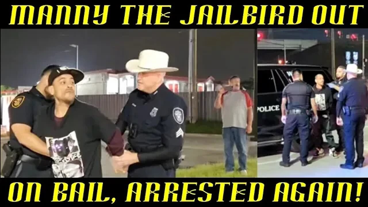 Frauditor Manny the Jailbird Out on Bail is Arrested Again: HAHAHA!