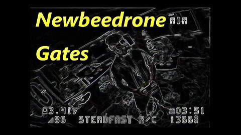 Newbeedrone gates with the Mobula 6 whoop