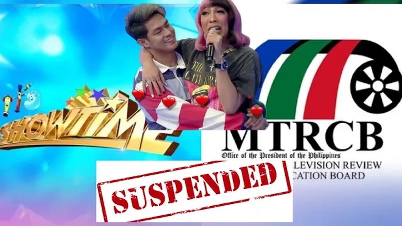 It’s Showtime Sinuspende ng MTRCB ng 12 Araw | Vice Ganda | Ion Perez