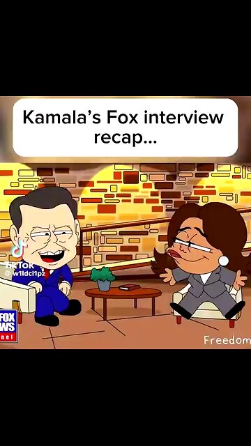 KAMALA'S FOX INTERVIEW RECAP 😂😂😂