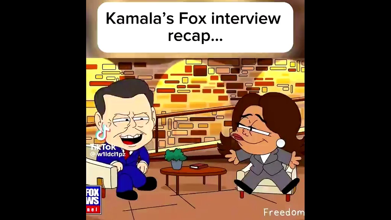 KAMALA'S FOX INTERVIEW RECAP 😂😂😂