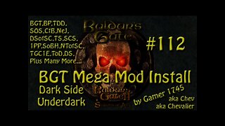 Let's Play Baldur's Gate Trilogy Mega Mod Part 112 - Dark Side