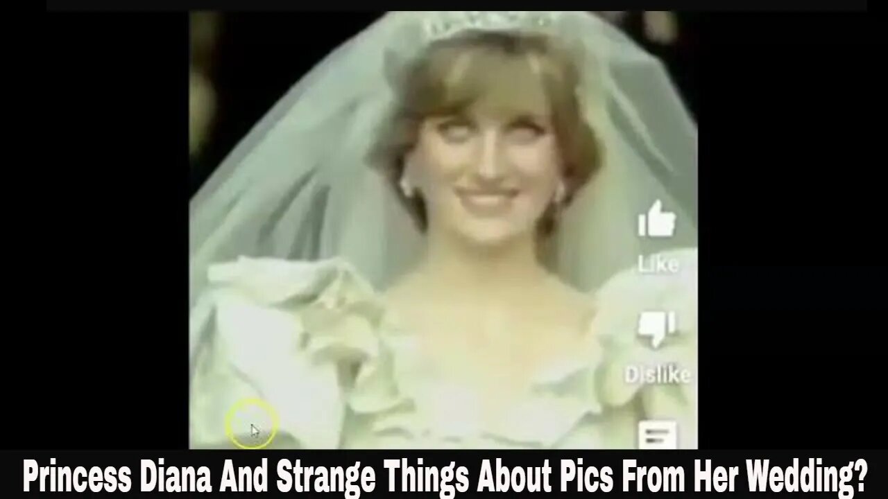 Princess Diana And Strange Things About Pics From Her Wedding?