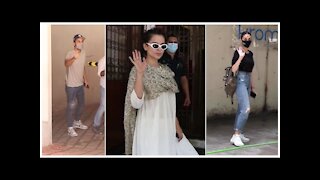 SPOTTED! Ranbir Kapoor, Kangana Ranaut, Aditi Rao Hydari & Preity Zinta across town