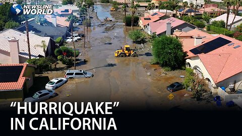 5.1 earthquake, tropical storm devastates California