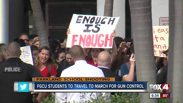 FGCU students to travel to DC for 'March For Our Lives'