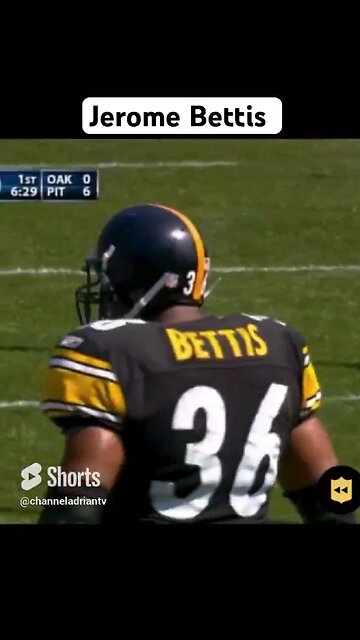 Jerome Bettis #shorts #footballshorts #football #nfl #sports #fantasyfootball #pittsburghsteelers