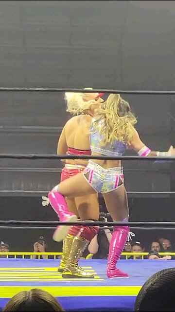 Kamille and Chelsea Green Exchange blows! #CertifiedWrestlingPodcast #NWAPowerrr