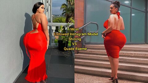Most Endowed Instagram Model Shining VS Quade Raeme