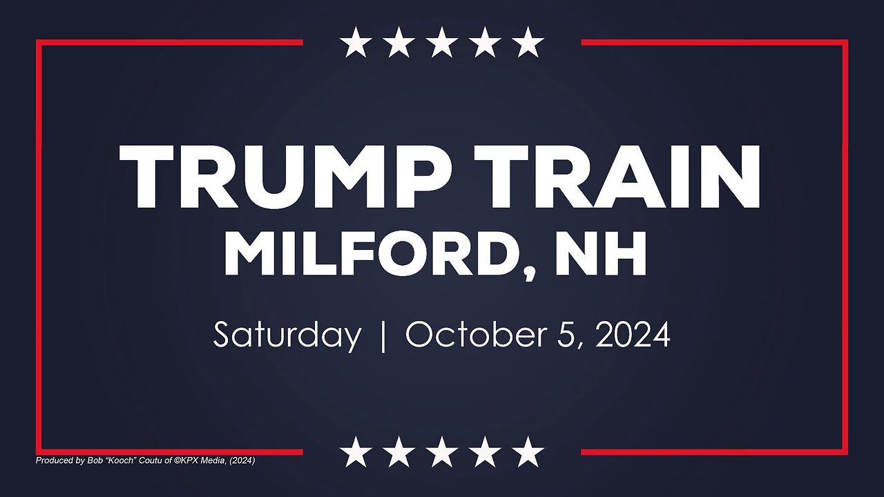 NH4TRUMP - MILFORD, NH TRUMP TRAIN | TAILGATE PICNIC