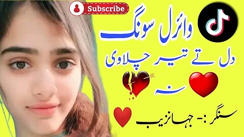 New Saraiki Song 2023 Mary Dil Teer Chala Ve NaSinger Jahanzaib Saraiki chabi gadi di liya 2023.