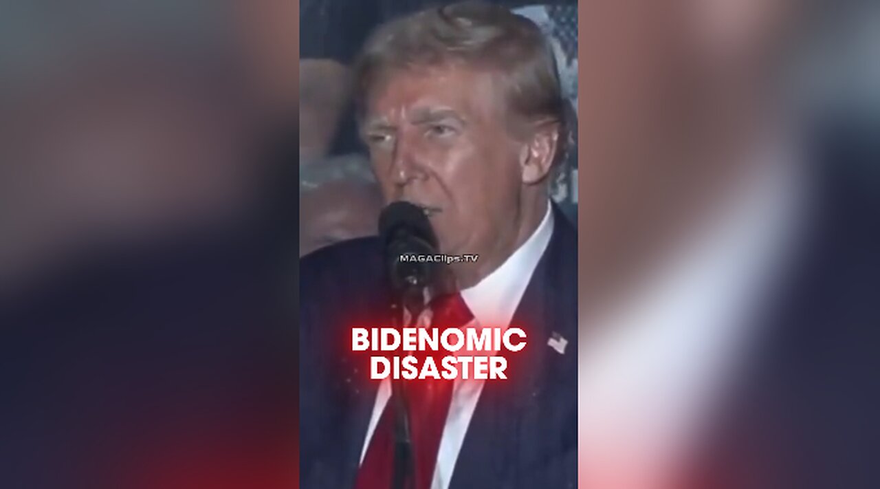 Trump: Americans Can't Pay Their Bills Because of Bidenflation & Kamalanomics