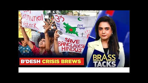 Protests Erupt In India Over The Persecution Of Hindus In Bangladesh | #Brasstacks On News18