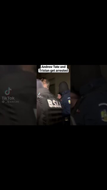 Andrew Tate and Tristan get arrested