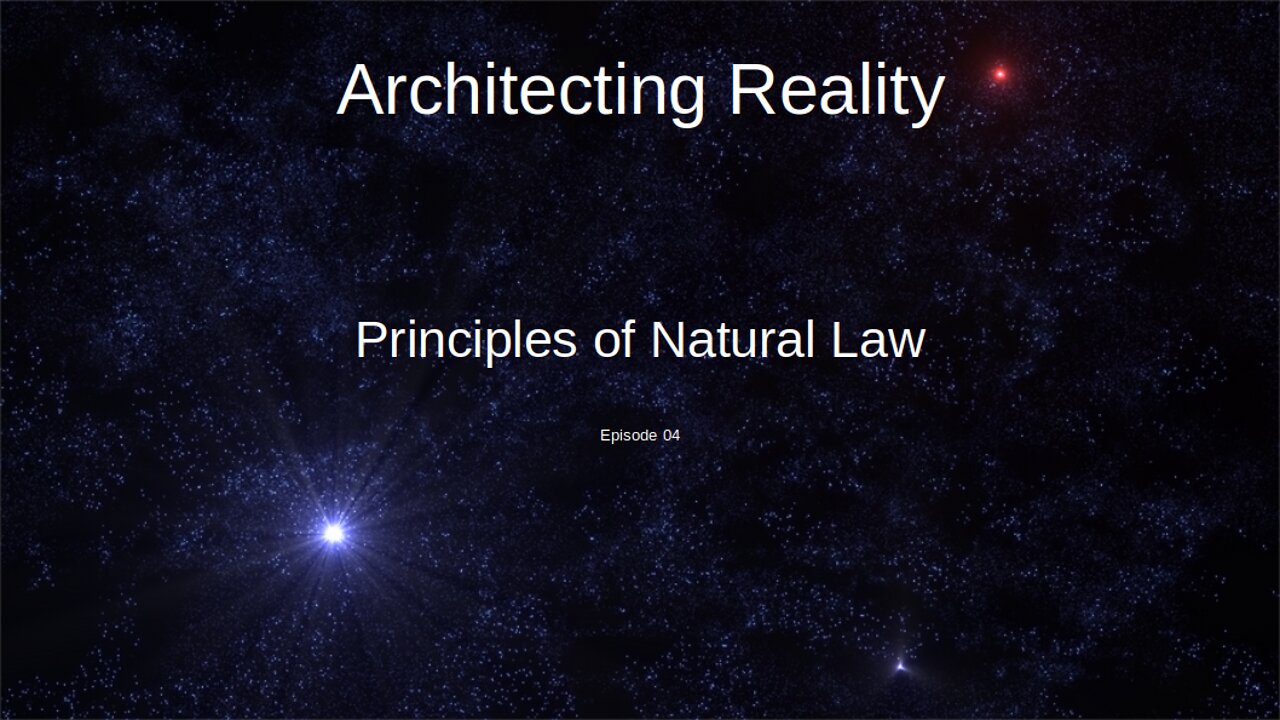 Principles of Natural Law