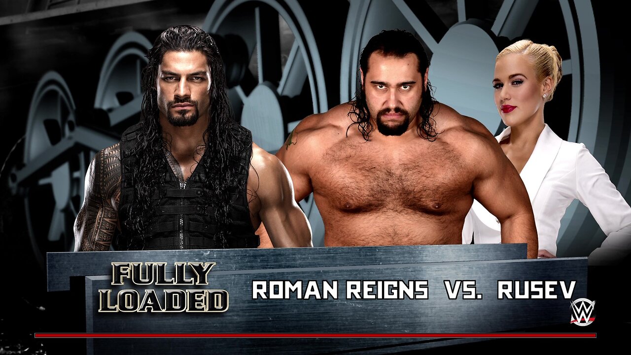 WWE 2k16 Roman Reigns vs Rusev