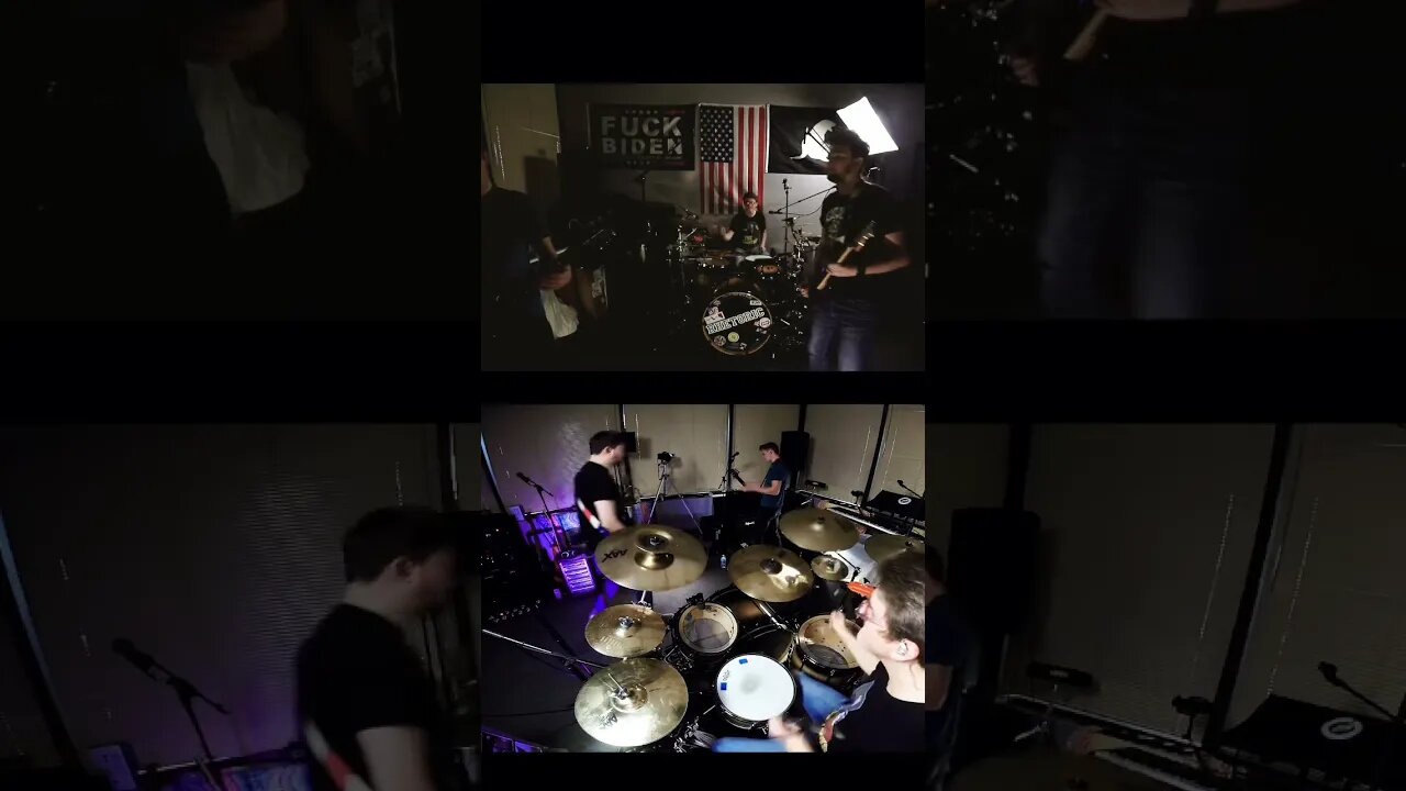 Rhetoric “Watchmen” #drums #music #rockband #drumming #guitar #liveband #rock #letsgobrandon