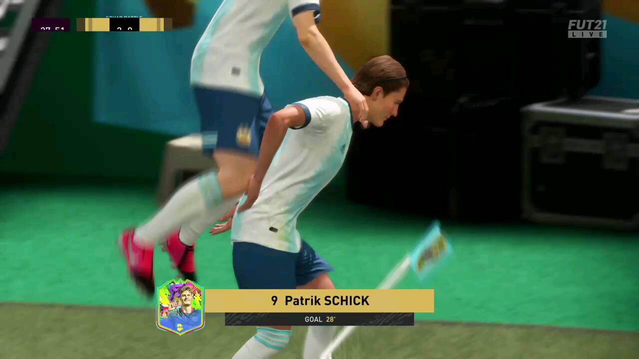 Fifa21 FUT Squad Battles - Patrick Schick goal