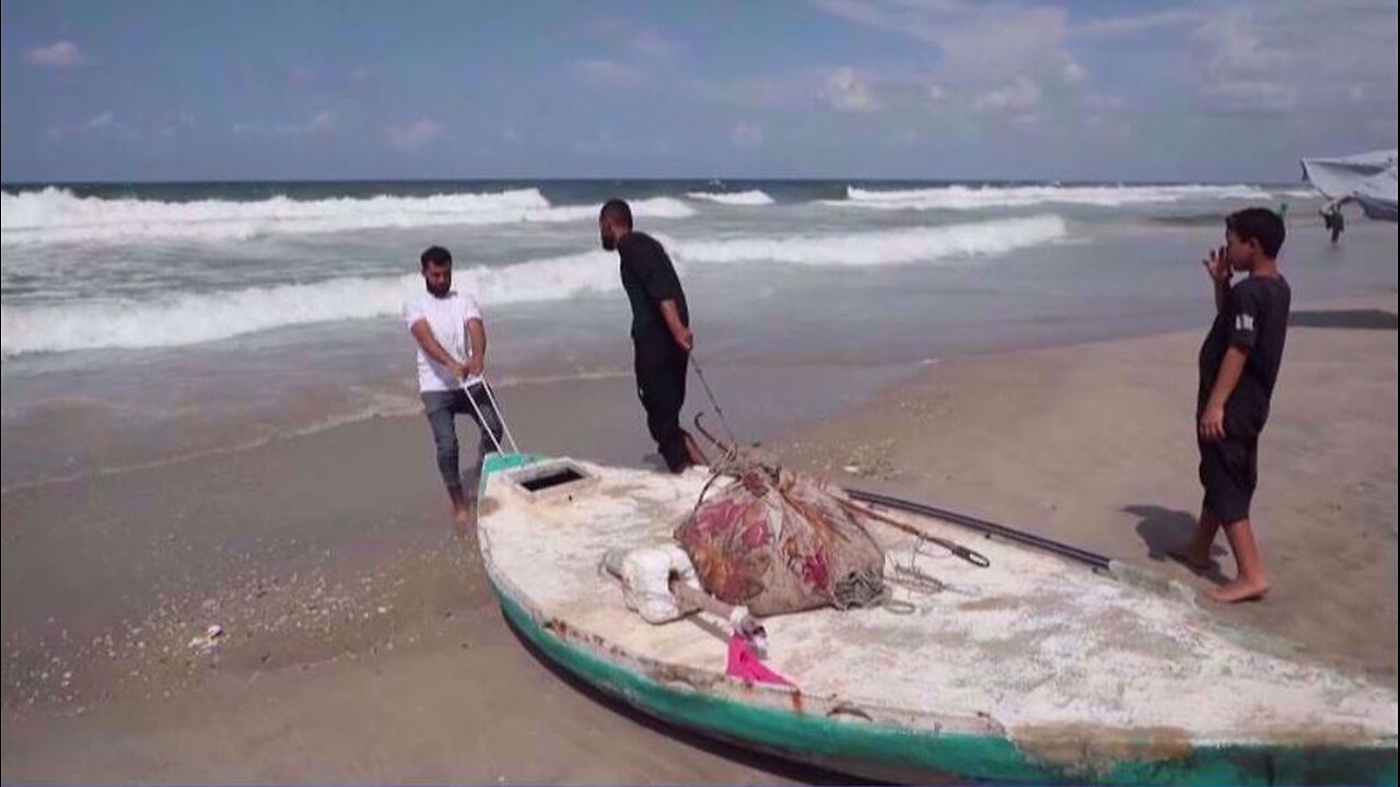 Face aux exactions israéliennes, les pêcheurs de Gaza luttent pour leur survie