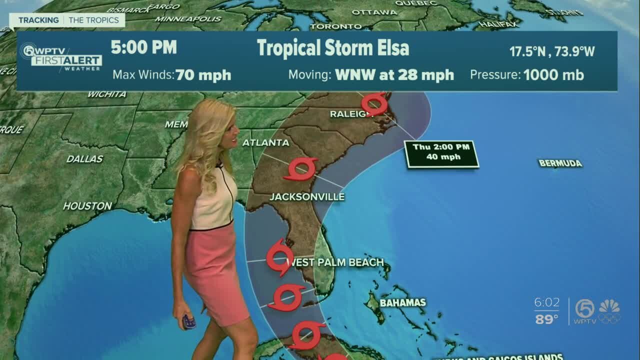 Tropical Storm Watch issued for Lower Florida Keys for Elsa