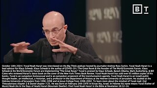 Yuval Noah Harari | "To Follow All the People 24 Hours Per Day You Do Not Need Millions of Human Agents. You Have All These Digital Agents, You Can Put the Whole Population Under 24 Hour Surveillance." - 10/18/2024