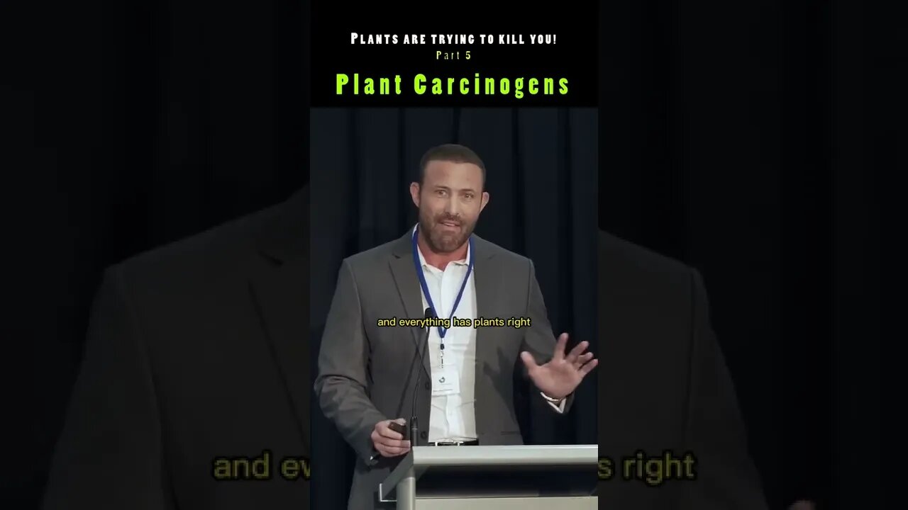 Plants have natural carcinogens