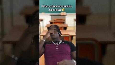 Checking groupchat in class 😂#shorts