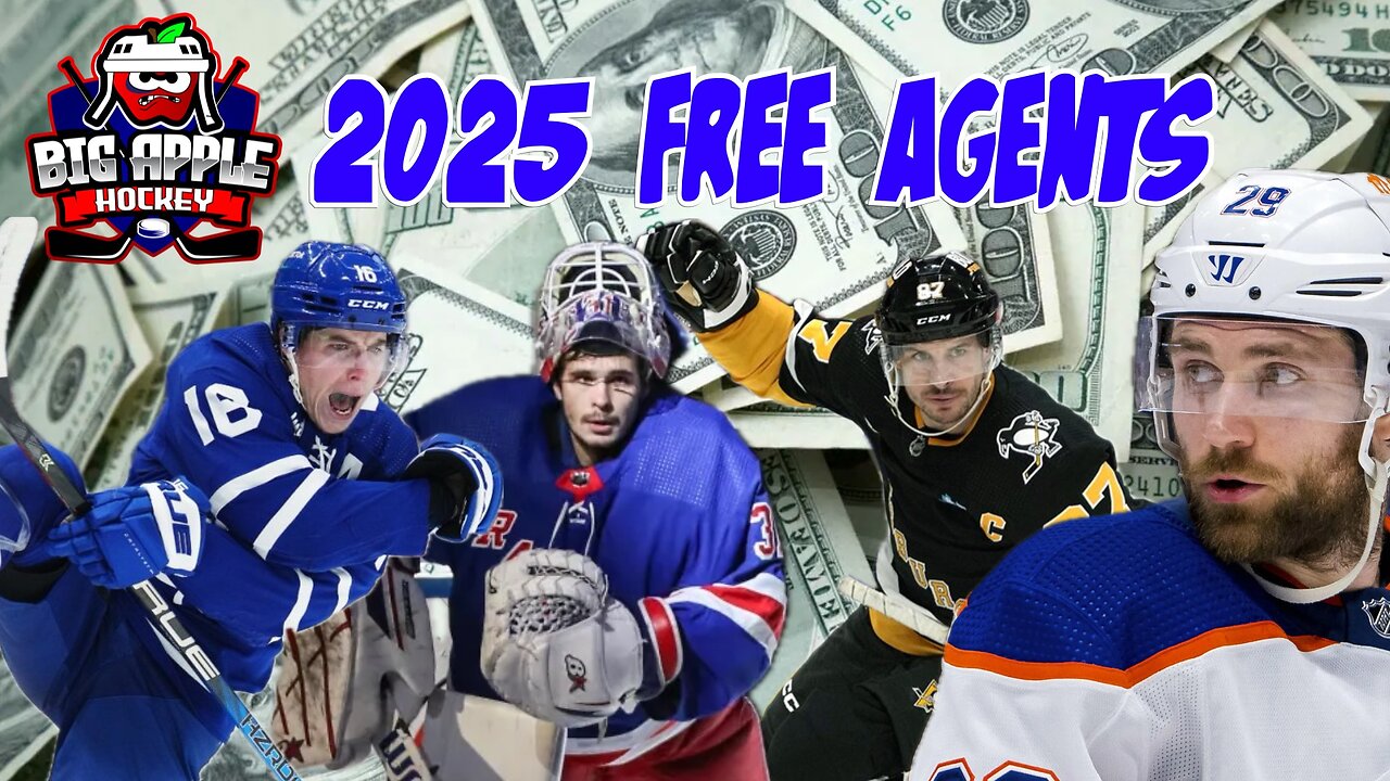 HUGE 2025 NHL Free Agent Class | Bigapplehockey