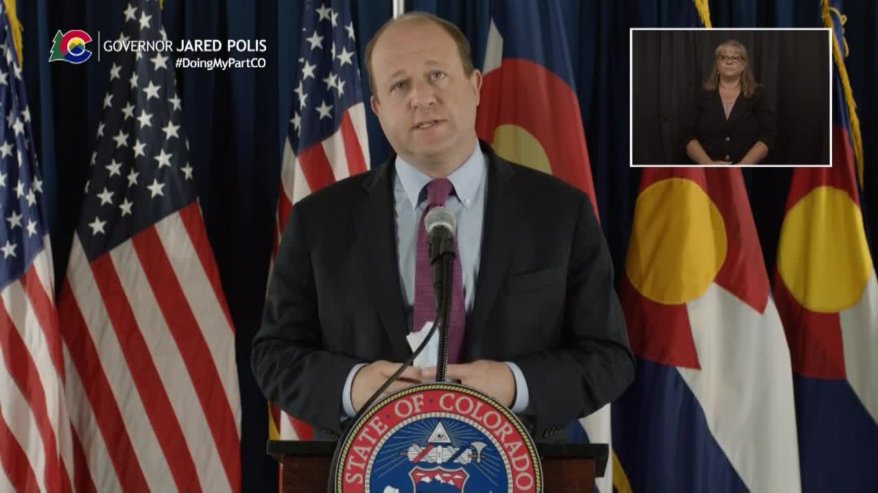 Gov. Jared Polis says time is now to take small steps to keep COVID-19 increase from spiking