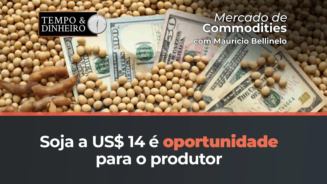 Soja a US$ 14 é oportunidade para o produtor , afirma Mauricio Bellinelo