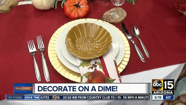 How to decorate on a dime!