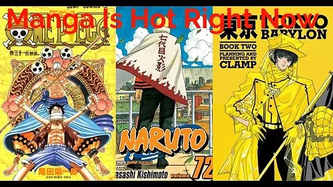 Manga Is Hot Right Now #manga #anime #Comics #NFT