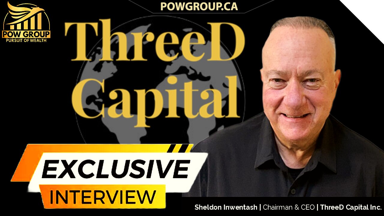 Interview: ThreeD Capital CEO Sheldon Inwentash - MJ/Biotech, AI, Blockchain & More