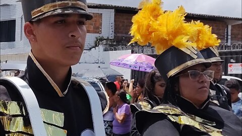 BANDA MARCIAL LUIZ RAMALHO 2022 NO DESFILE CÍVICO MUNICÍPAL DE BAYEUX-PB. 2022 - #shorts