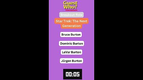 Guest This Actor #229 Like A Quick Quiz? | Star Trek: The Next Generation