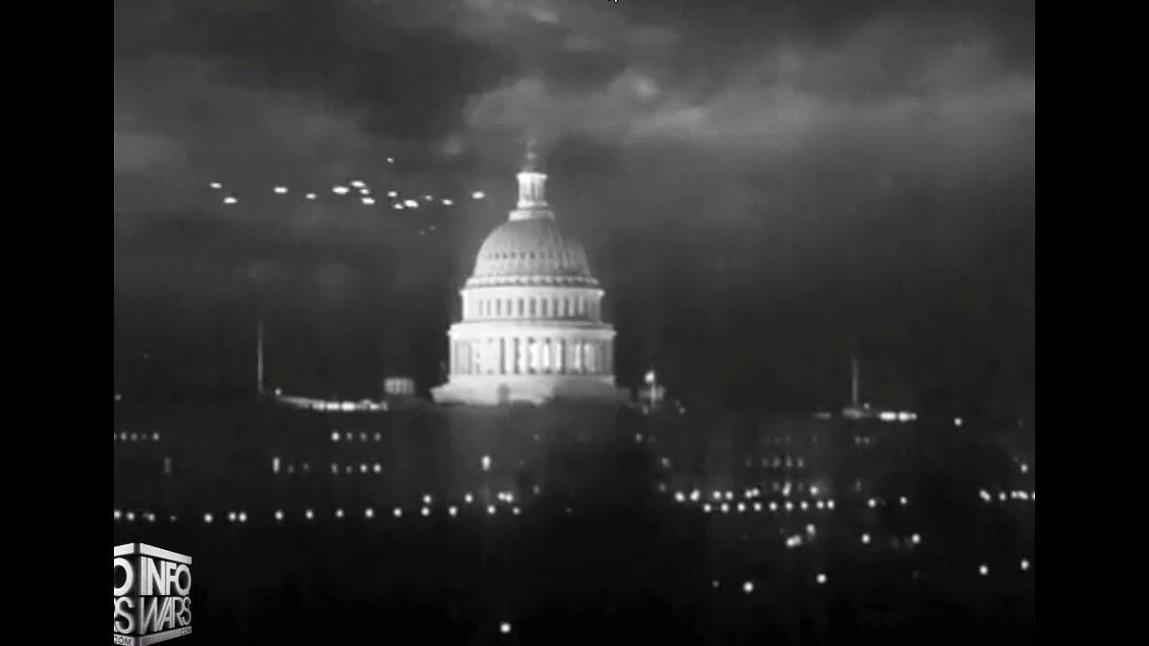 1952 UFO over the capital.