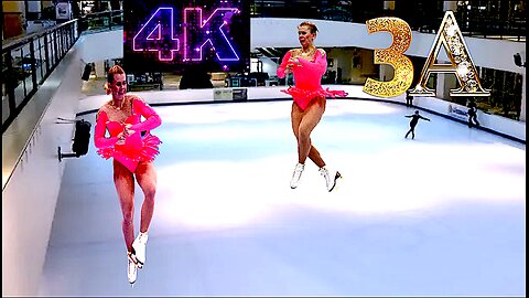 Tonya HARDING🇺🇸Clean Footage Practicing Triple Axel (3A) Weeks B4 1991 U.S Champs (ABC.4K)
