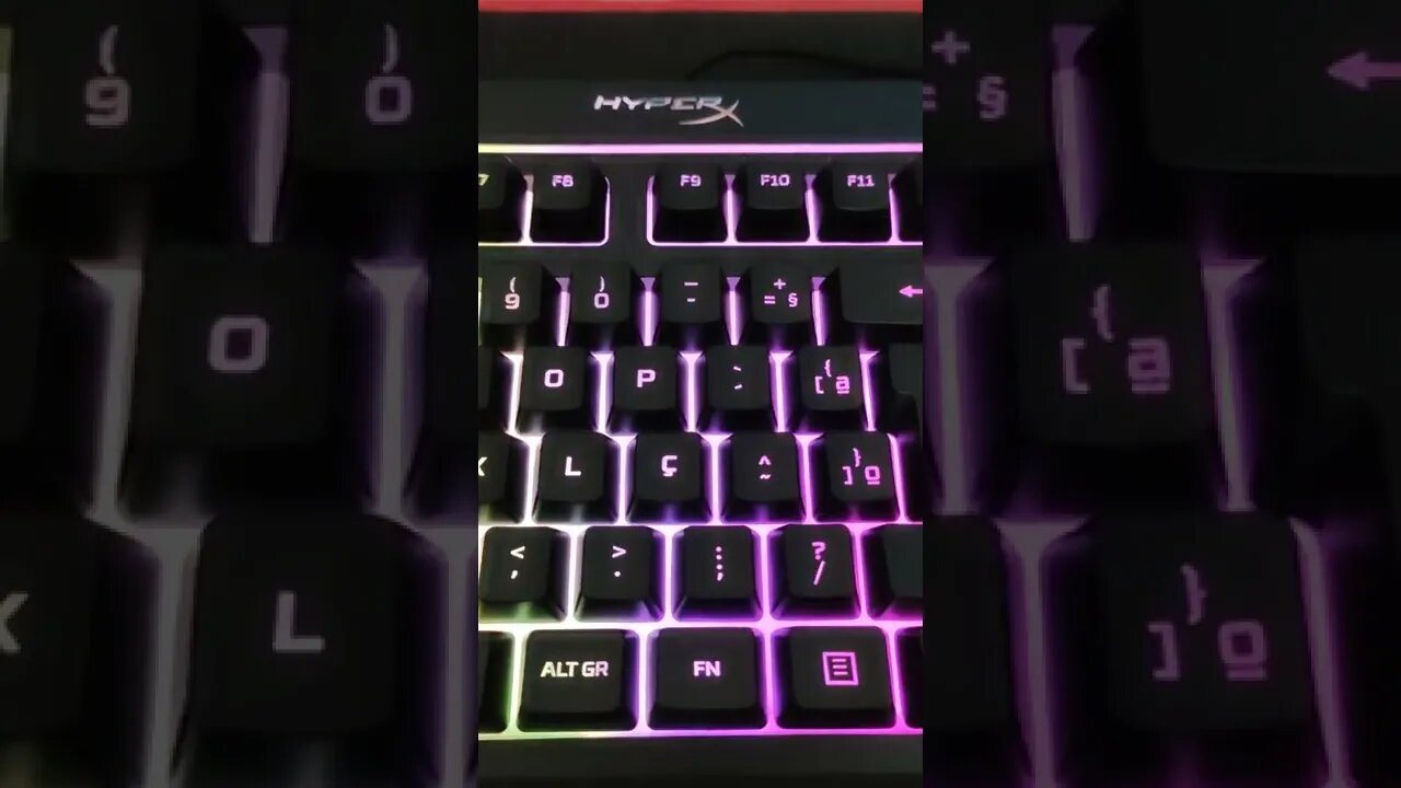 Teclado HyperX Alloy RGB Gamer Melhor Custo/Benefício