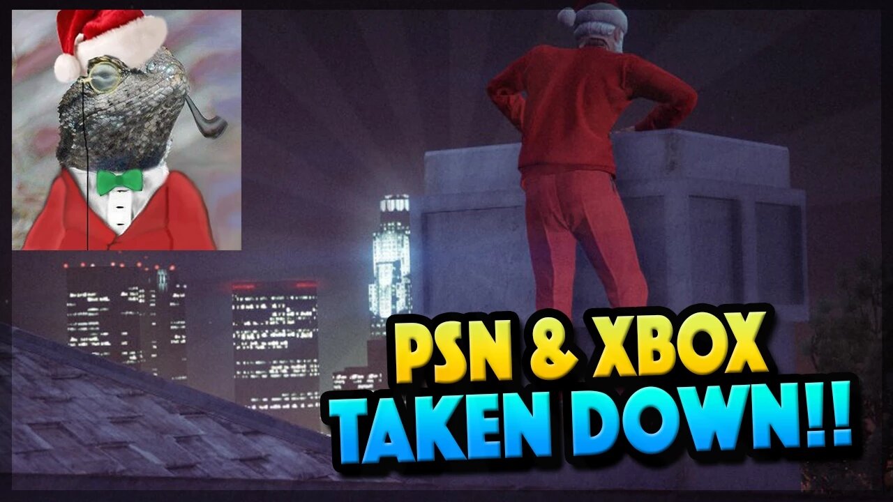 GTA 5 Christmas Day - PSN & XBOX LIVE DOWN!! (GTA 5 Gameplay)