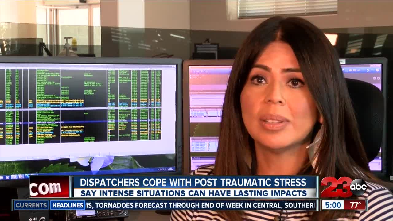 Kern County emergency dispatchers discuss post traumatic stress