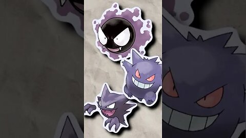 O GASTLY FAZ PARTE DA LINHA EVOLUTIVA DE SHELLDER? #shorts