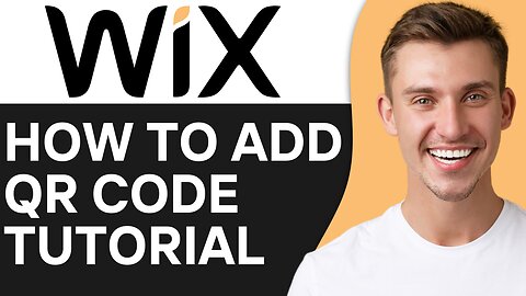HOW TO ADD QR CODE TO WIX WEBSITE