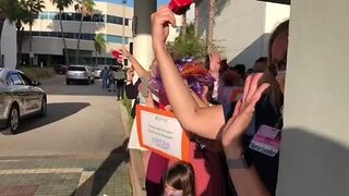 Village of Wellington hosts drive-by parade for hospital workers