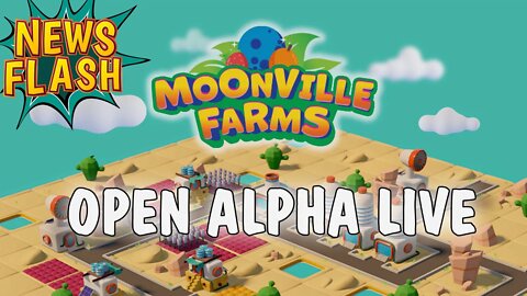 Moonville Farms: OPEN ALPHA LIVE building for Light Shards (Gas)