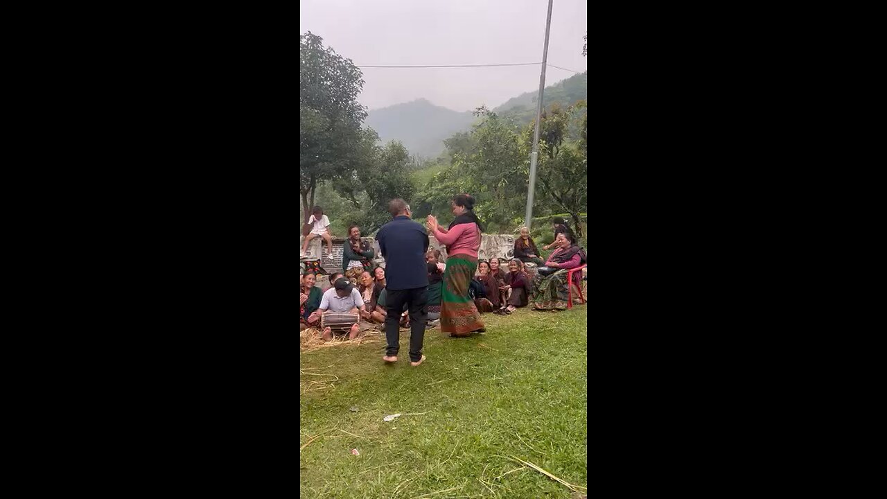 Local Nepali dance | Nepal village dance | village in nepal | lok dohori dance