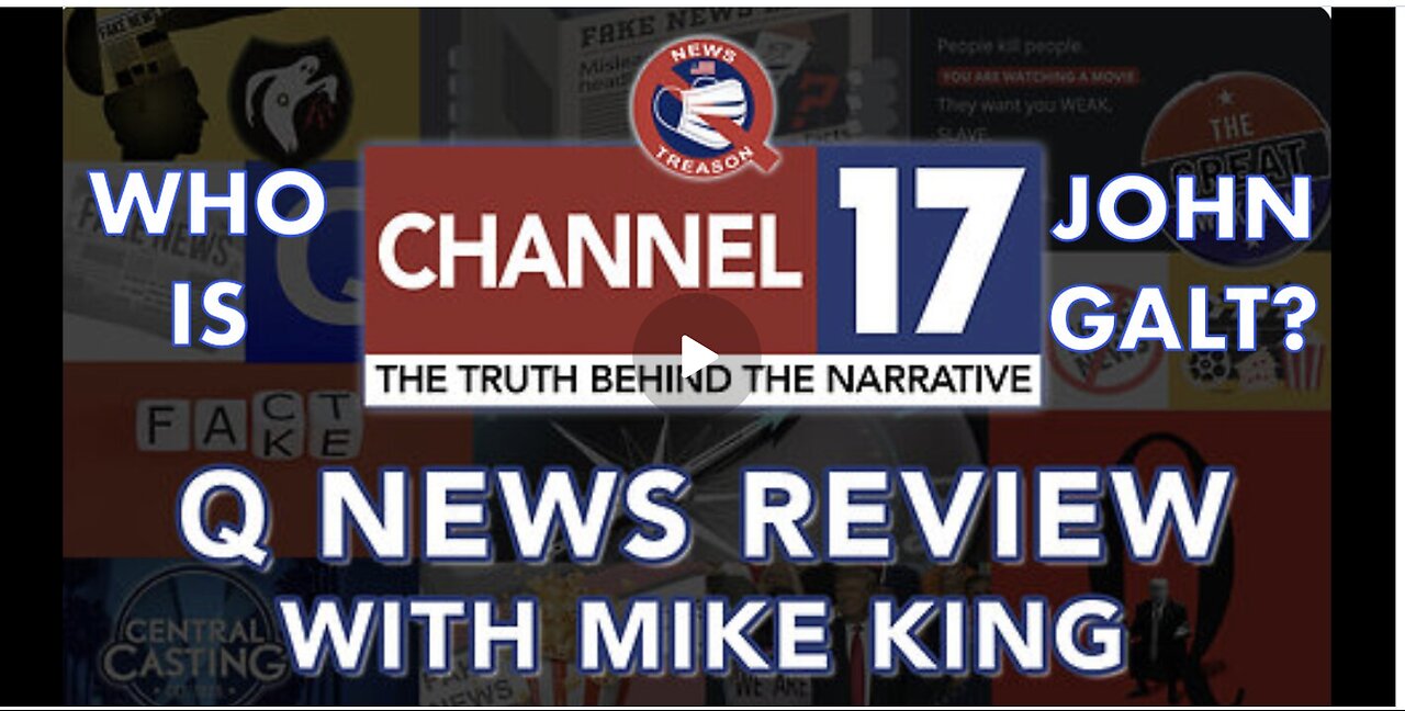 NEWS TREASON W/ MIKE KING Q News Review TY JGANON, SGANON