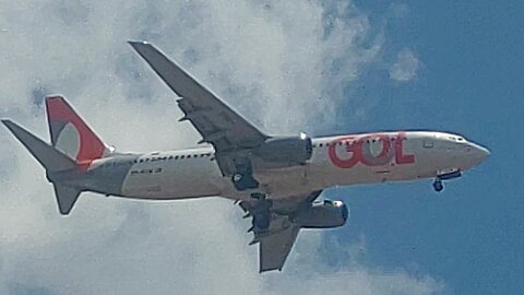 Boeing 737-800 PR-GZW coming from Guarulhos to Fortaleza