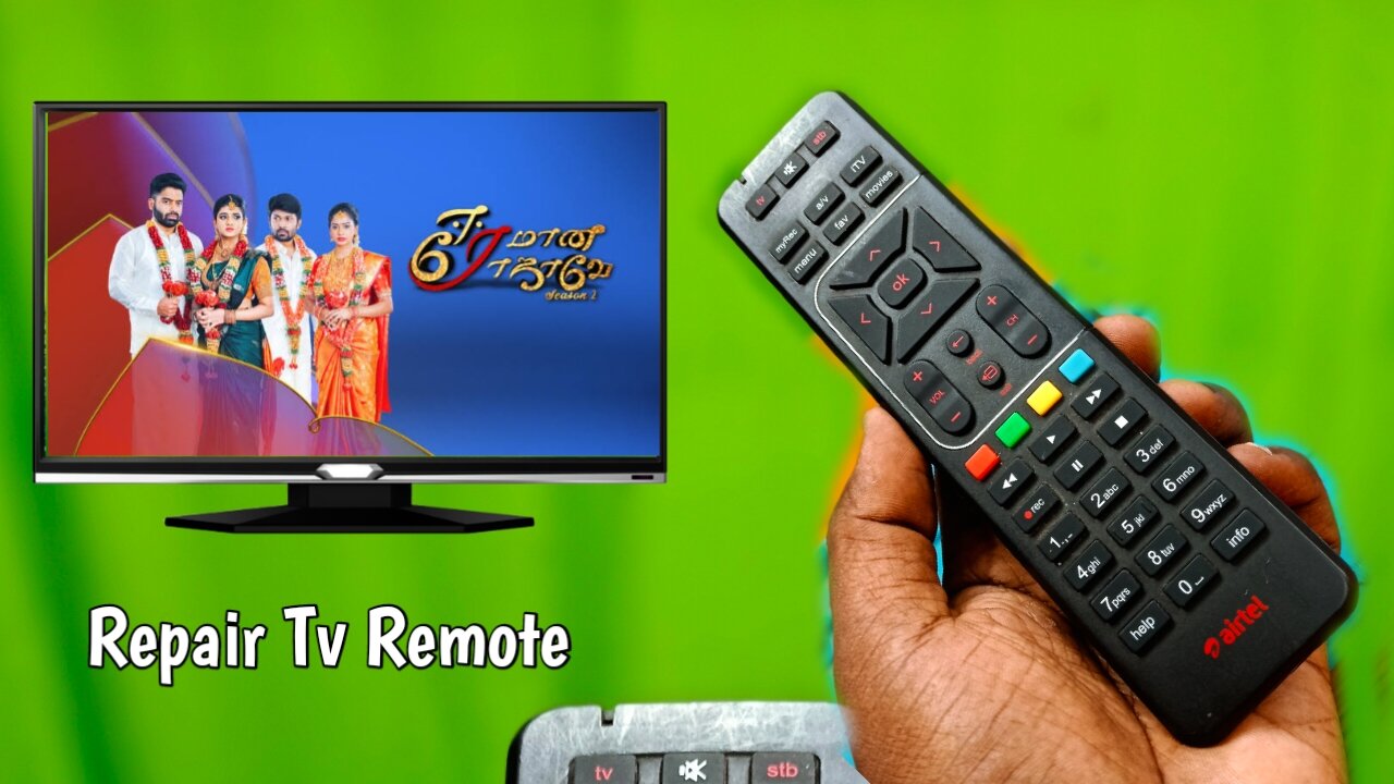 How to solve not working tv remote | repair tv remote